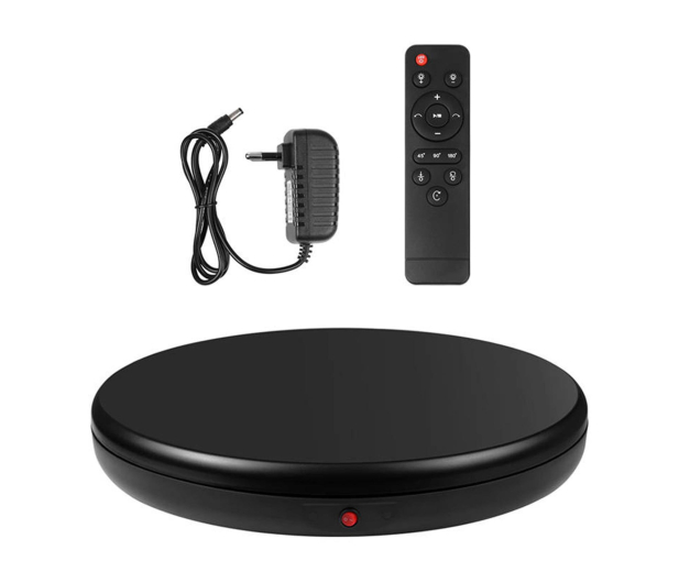 Puluz Obrotowa podstawka do zdjęć 45 cm (czarna) - 1508856 - zdjęcie 3